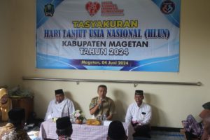 Tasyakuran Hari Lanjut Usia Nasional (HLUN) Dinas Sosial Magetan